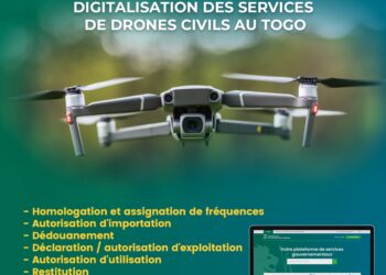Lancement des services digitalisés de drones civils sur le portail national des services publics